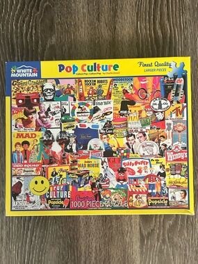 White Mountain Pop Culture 1000-Piece Puzzle